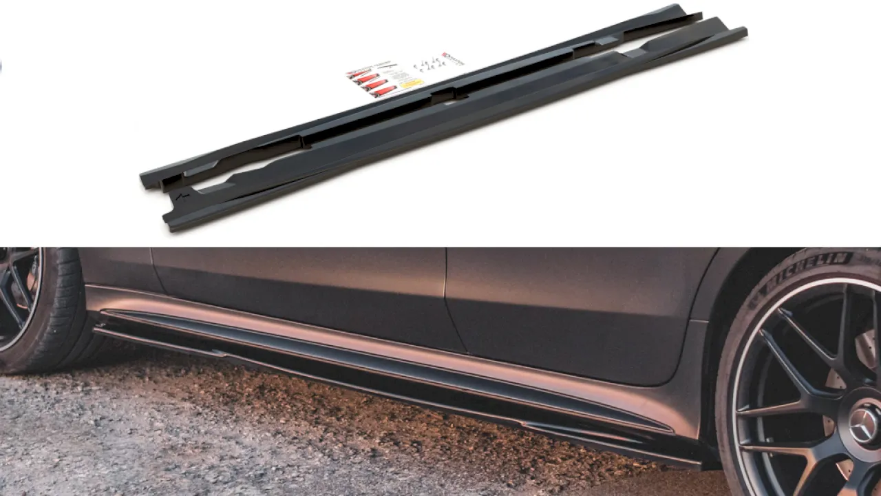 Maxton Design - SIDE SKIRTS DIFFUSERS MERCEDES AMG GT 53 4-DOOR COUPE (2018-)