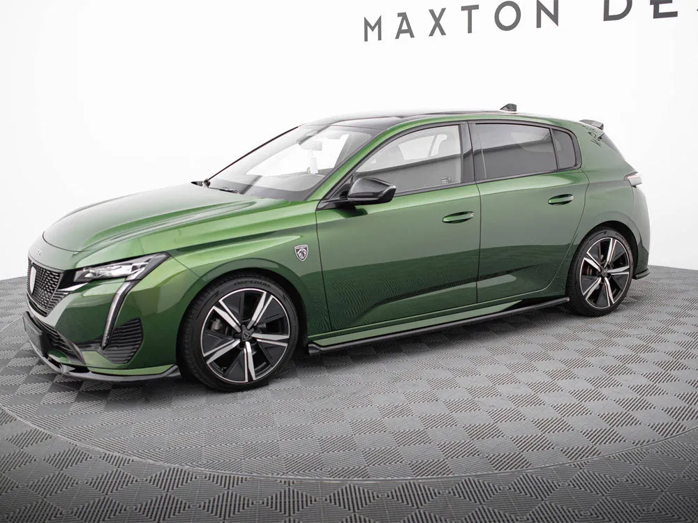 Maxton Design - Side Skirts Diffusers Peugeot 308 Hatchback Mk3