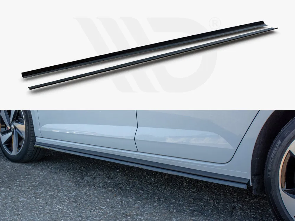 Maxton Design - Side Skirts Diffusers Volkswagen Polo GTI / R-Line Mk6 (2017-2021)