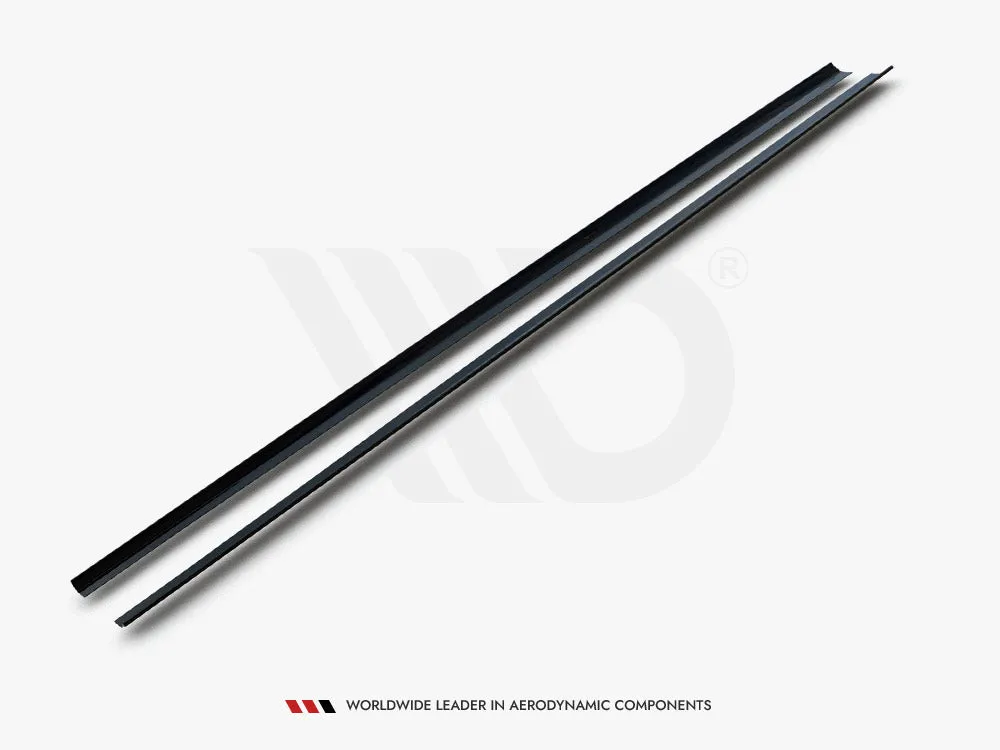 Maxton Design - Side Skirts Diffusers Volkswagen Polo GTI / R-Line Mk6 (2017-2021)