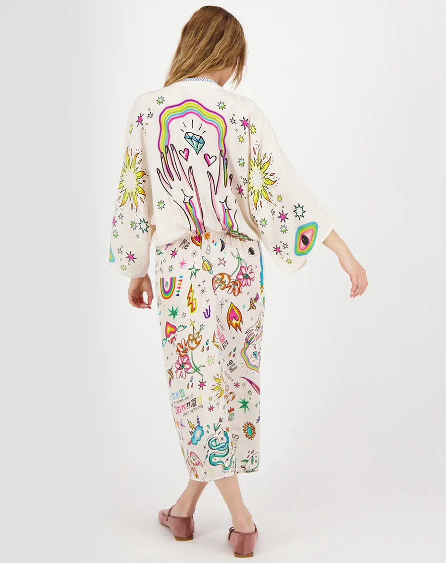 Me 369 Sophia Kimono Enlightenment Dress