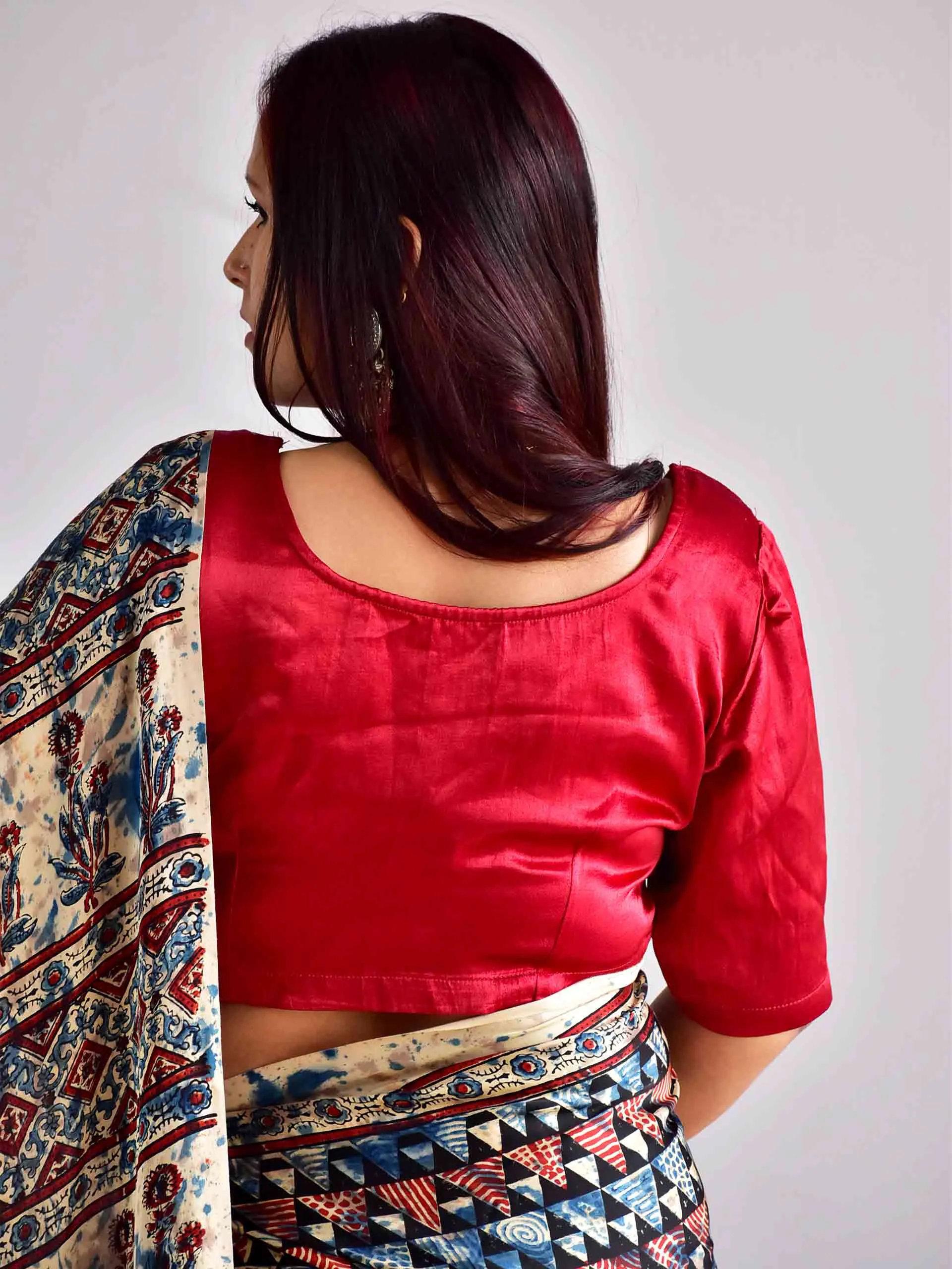 Meena - Mashru silk blouse