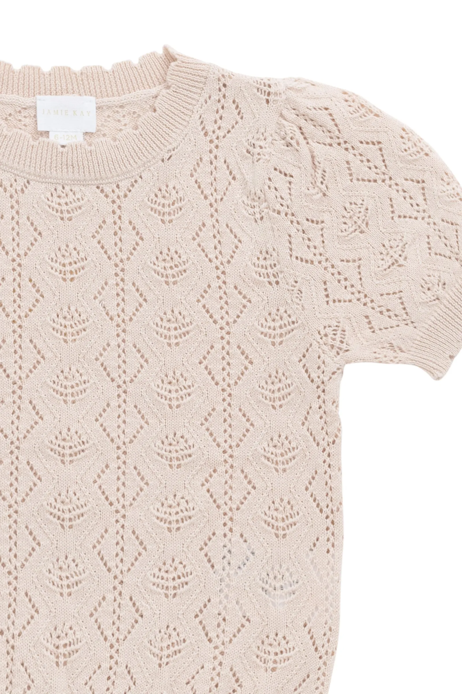 Mila Knitted Top - Dainty Pink