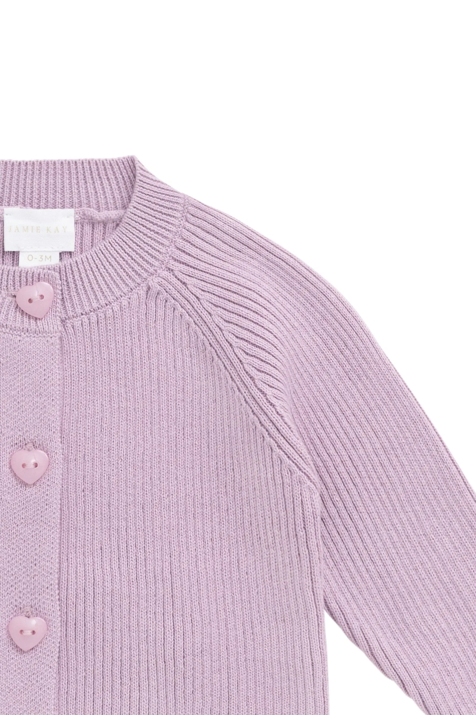 Noelle Cardigan - Lilac Blush