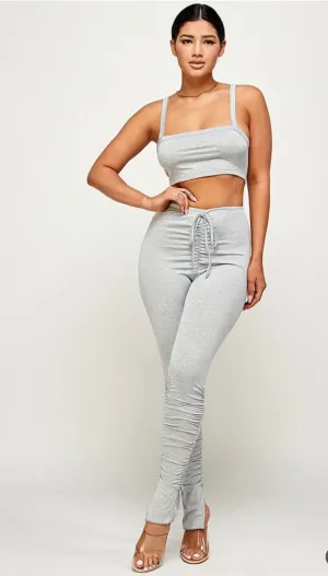 Nollie Crop top and pants set