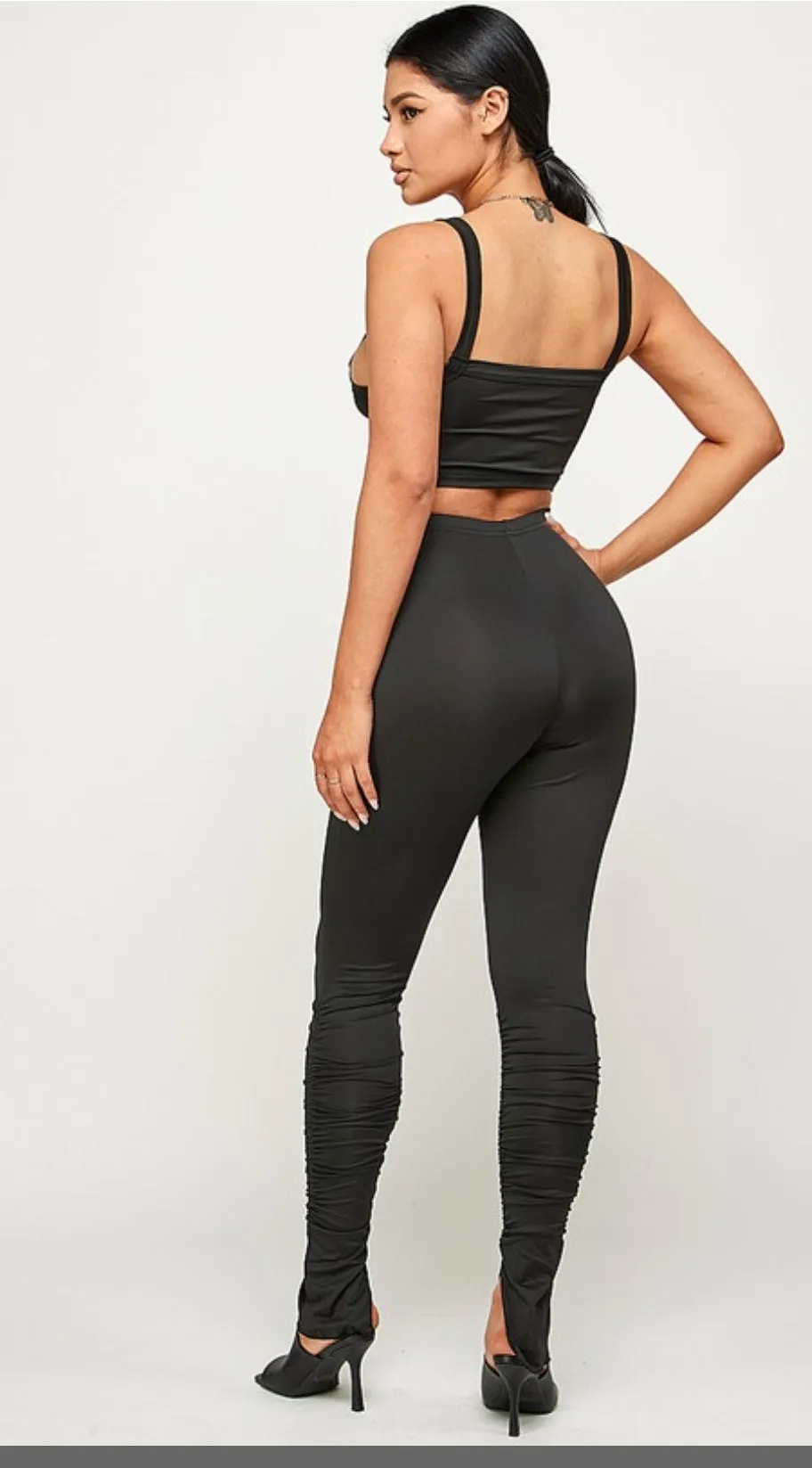 Nollie Crop top and pants set