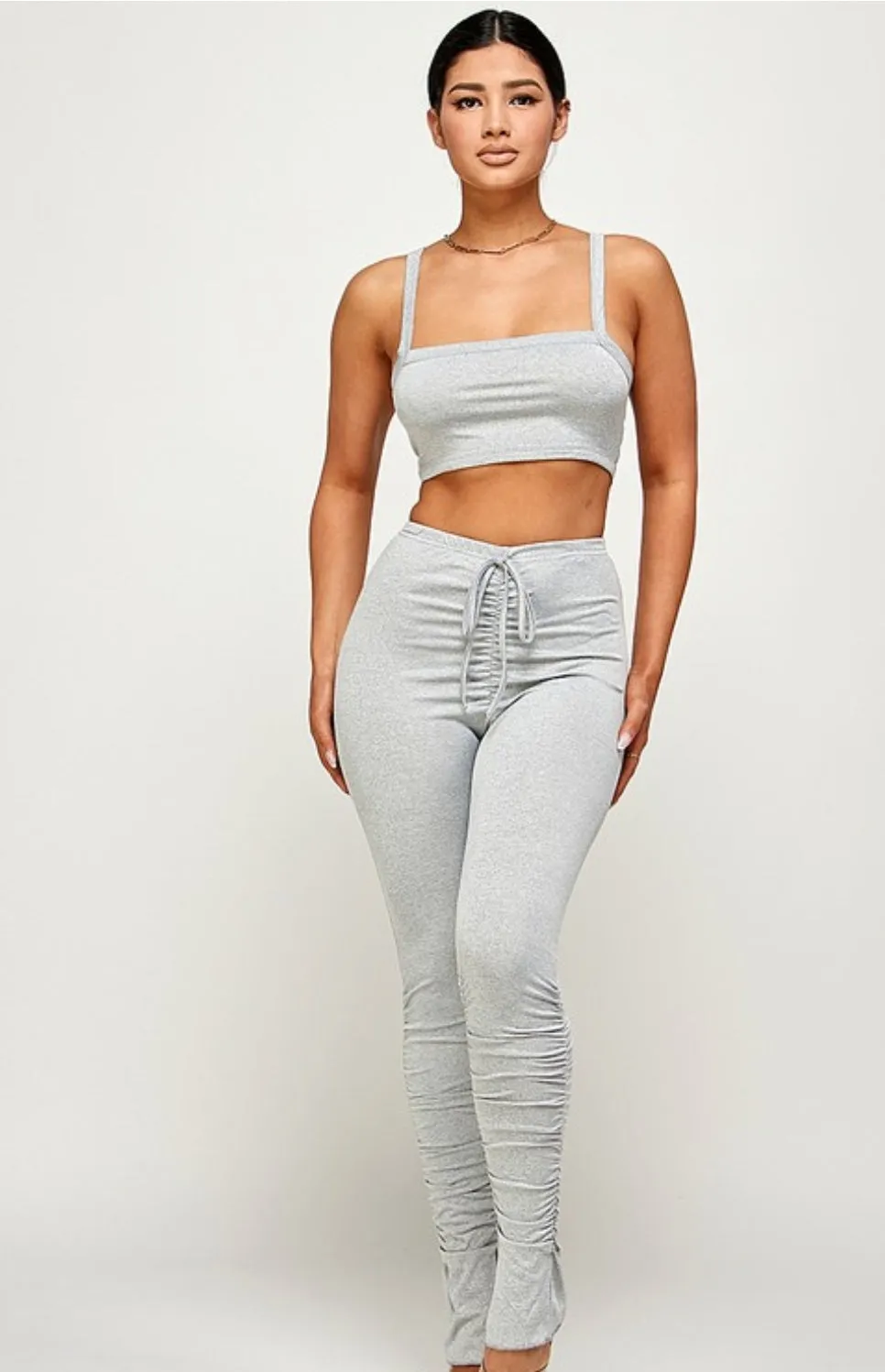 Nollie Crop top and pants set