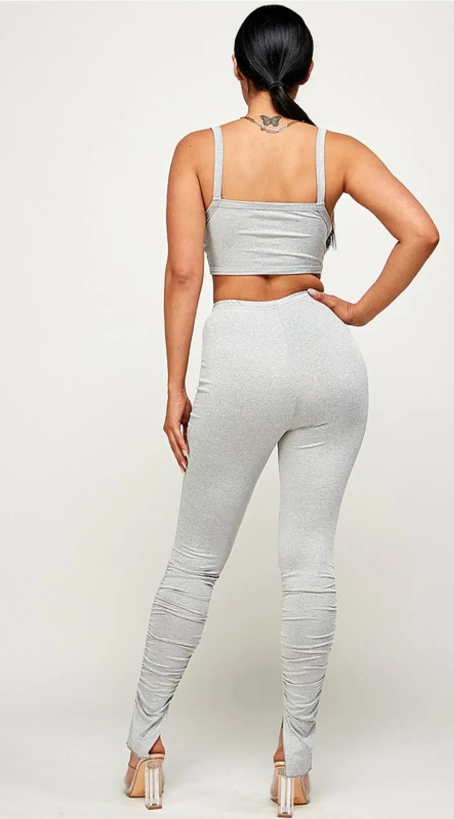 Nollie Crop top and pants set