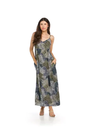 Papillon Abstract Cami Maxi Dress