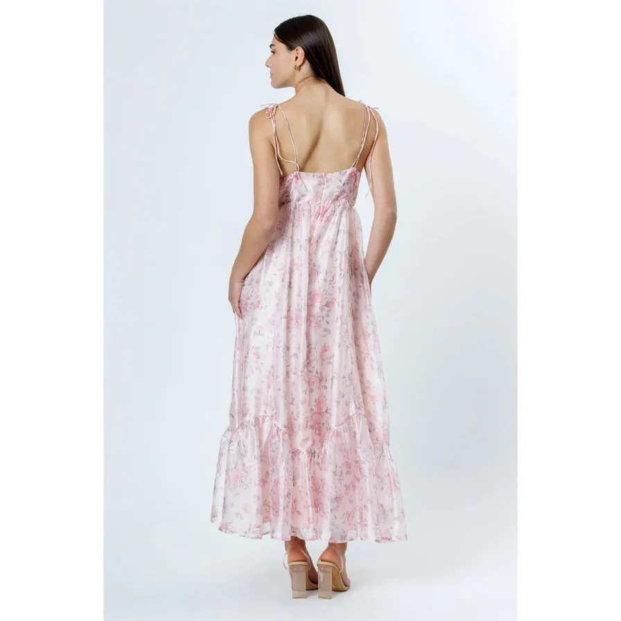 Pink Floral Dress