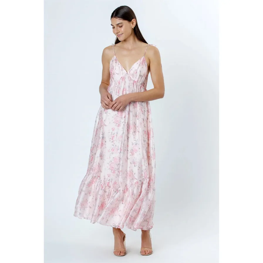 Pink Floral Dress
