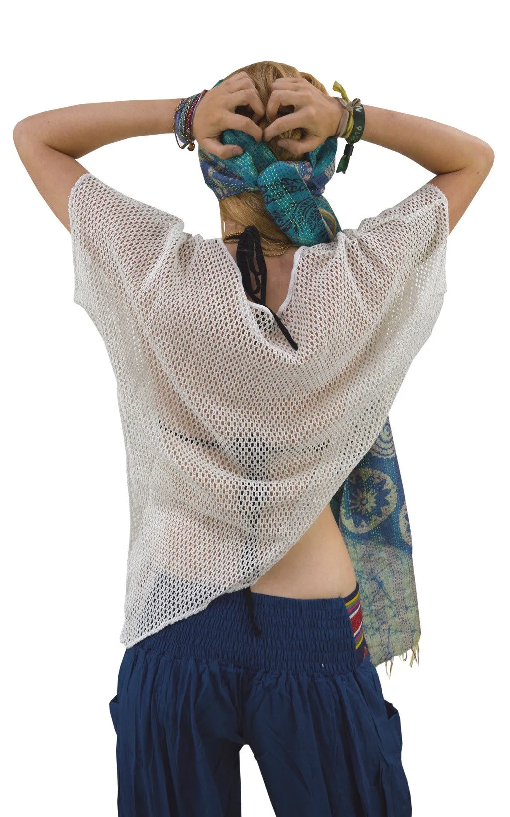 Poncho Net Top