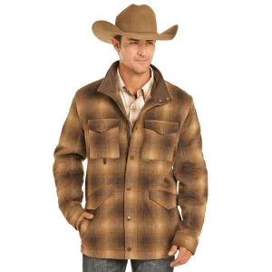 Powder River Men's Plaid Wool Jacket