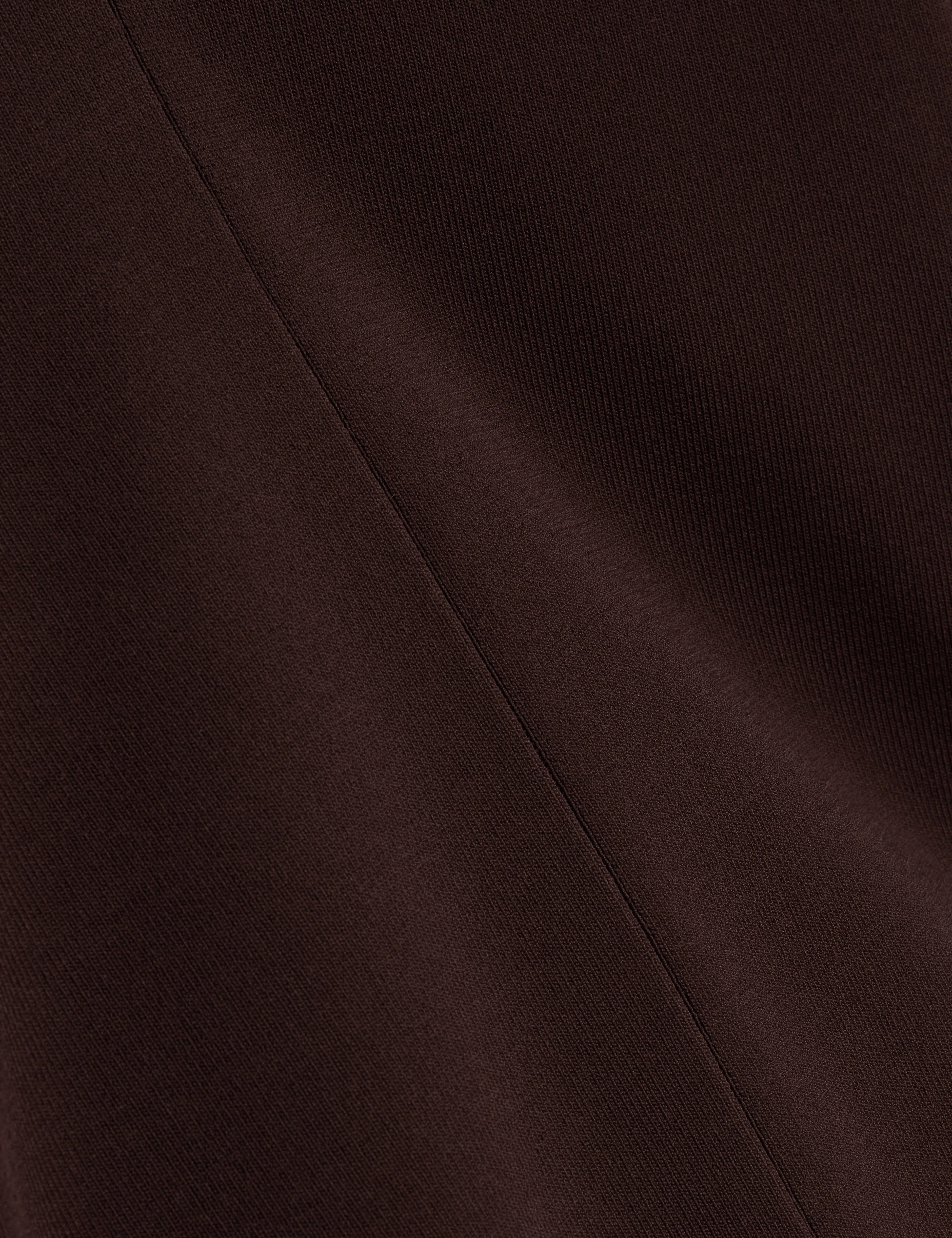 Reginah V-Neck Knitted Top Dk-Brown