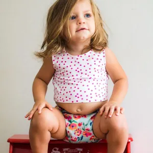 Smart One 3.1 Cloth Diaper - Aqua Floral