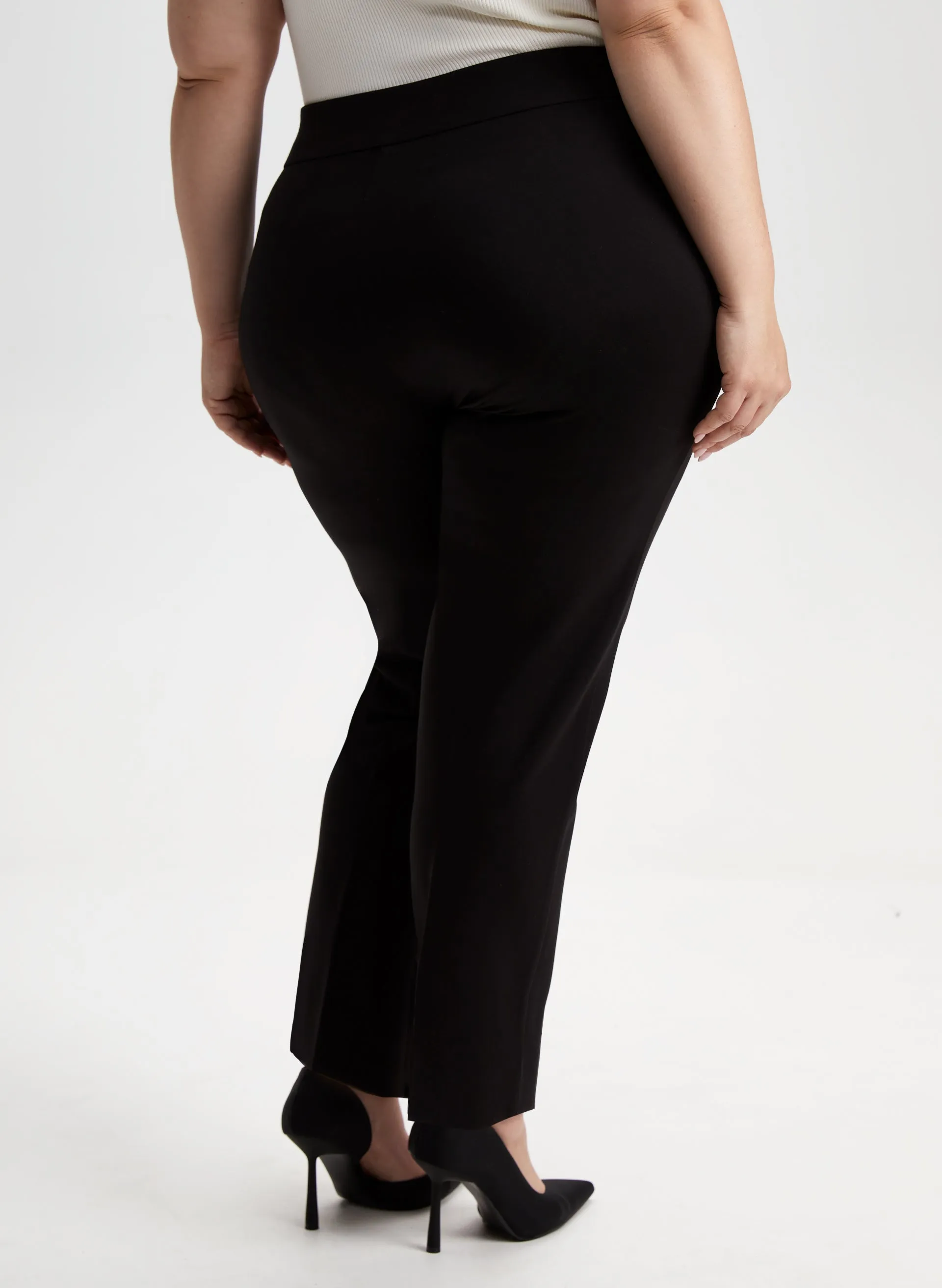 Sofia Pull-On Straight Leg Pants - Short