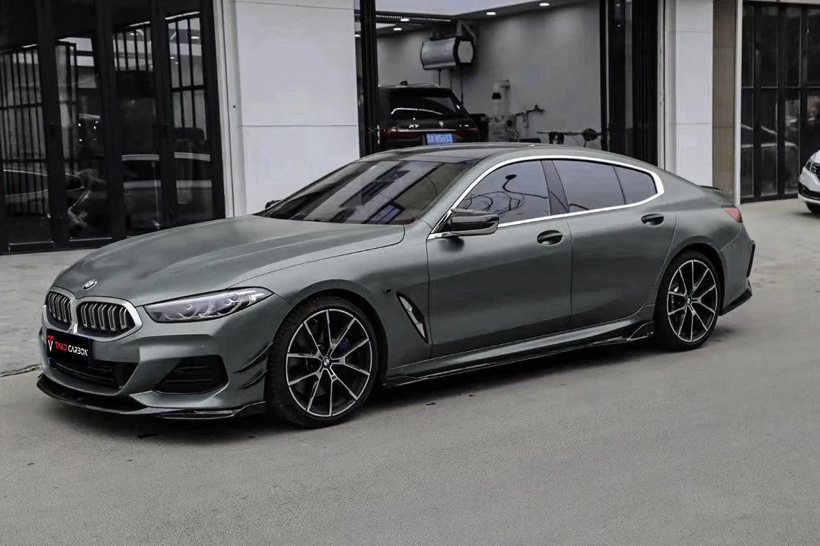 TAKD V2 Side Skirts for BMW 8 Series 840i M850i G16 2018-ON Carbon Fiber