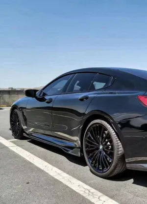TAKD V2 Side Skirts for BMW 8 Series 840i M850i G16 2018-ON Carbon Fiber