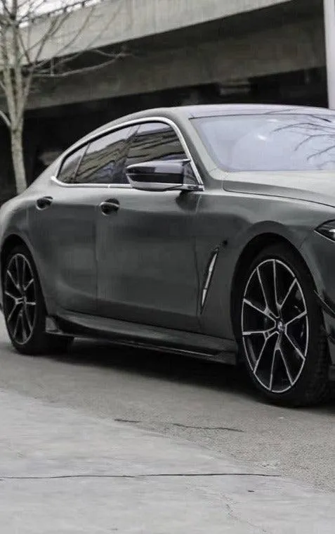 TAKD V2 Side Skirts for BMW 8 Series 840i M850i G16 2018-ON Carbon Fiber