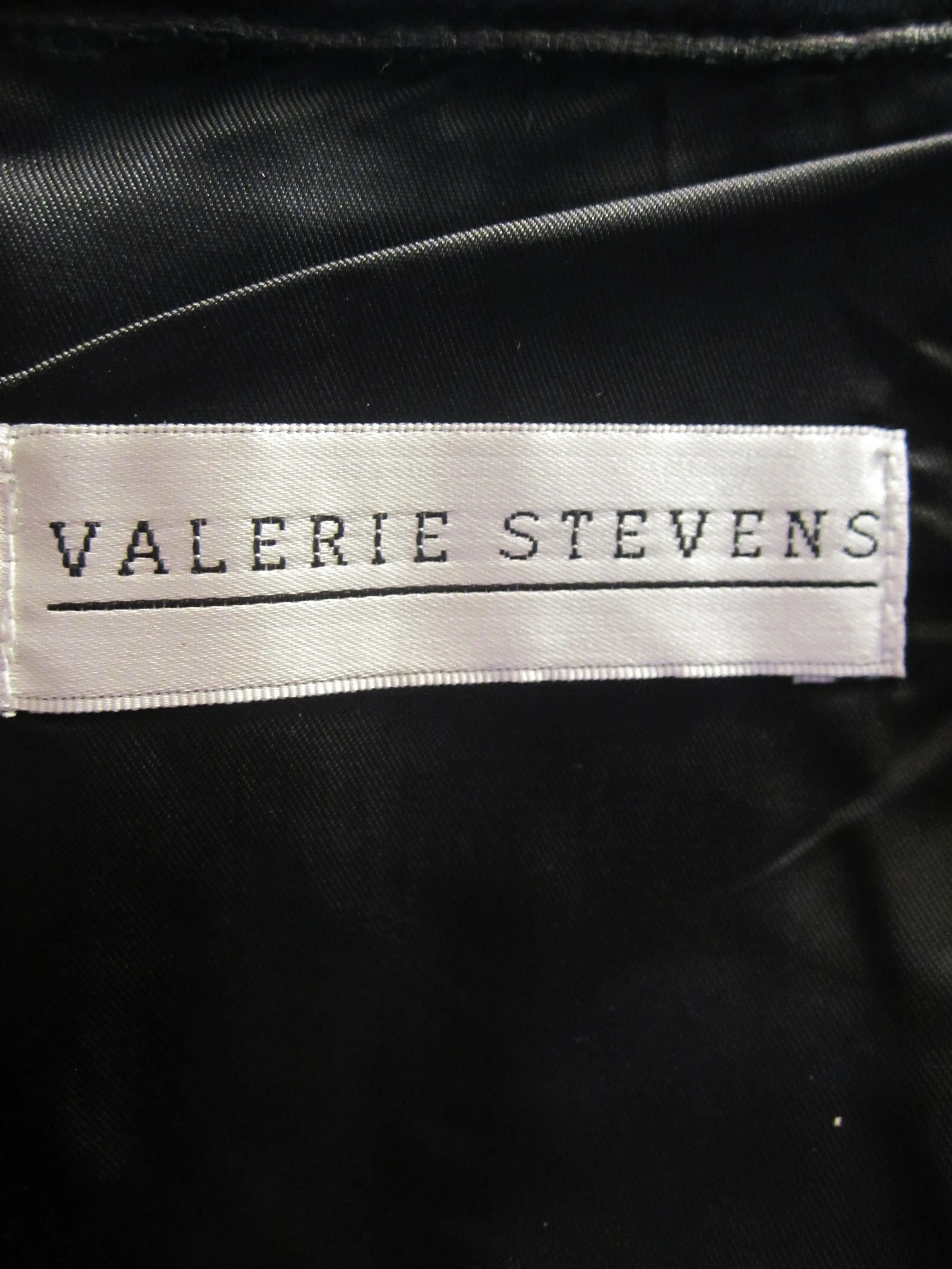 Valerie Stevens Black Leather Skirt Size 8 SKU 000104