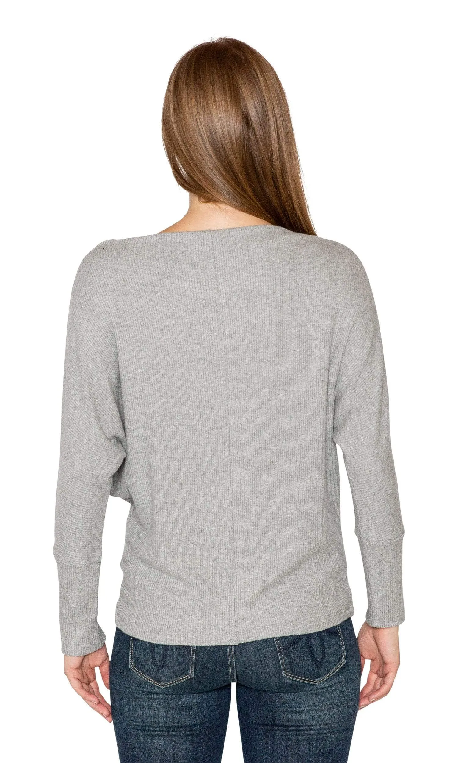 Velvet by Graham & Spencer Borsala Cozy Rib Dolman Top