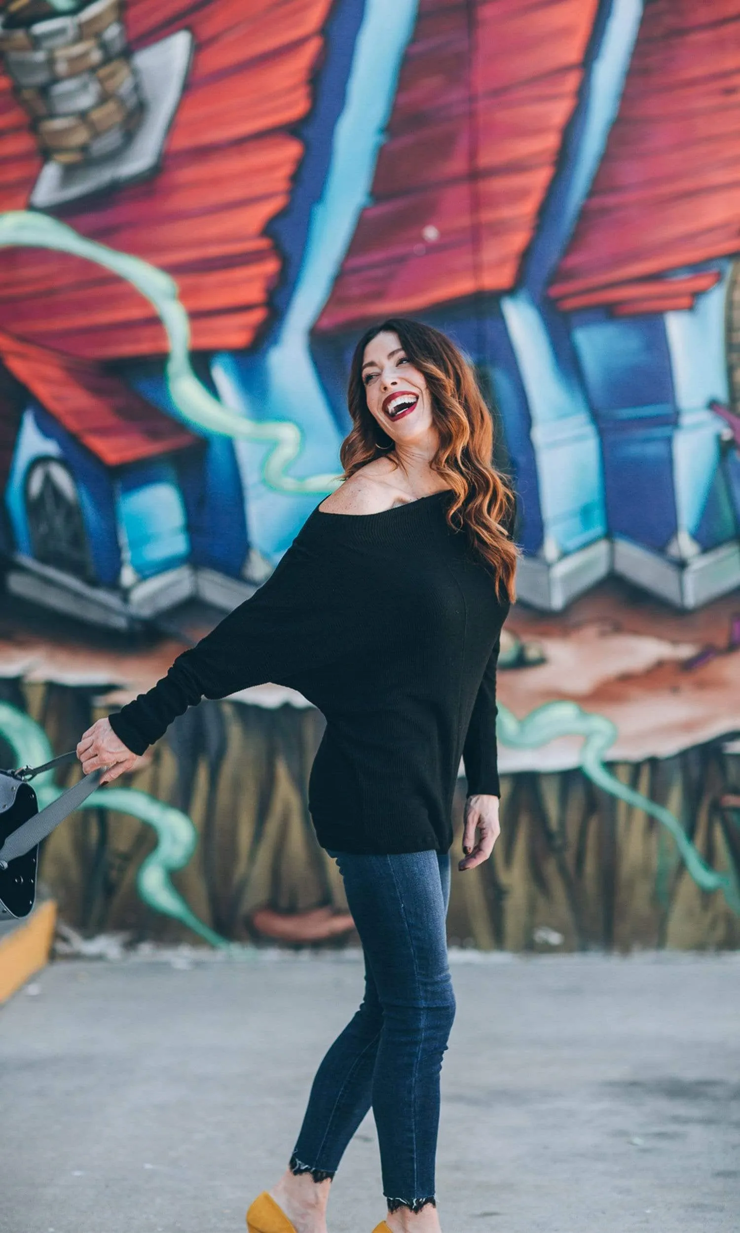 Velvet by Graham & Spencer Borsala Cozy Rib Dolman Top