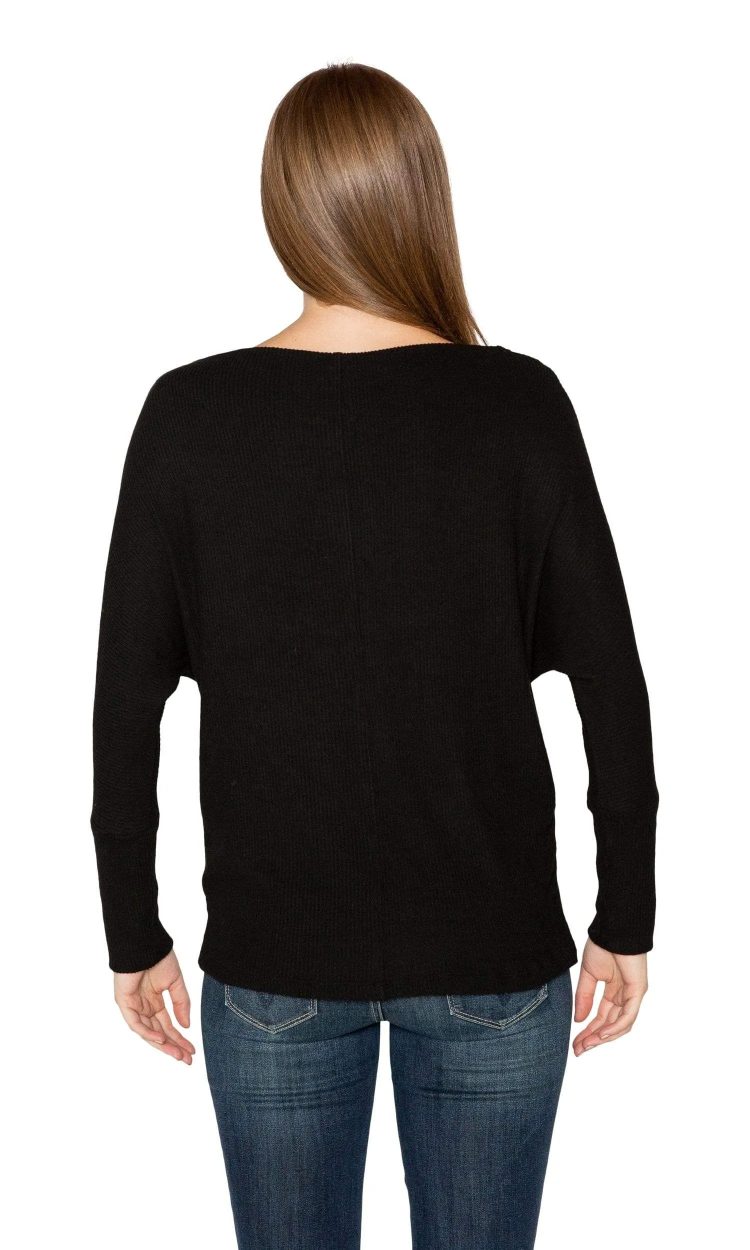 Velvet by Graham & Spencer Borsala Cozy Rib Dolman Top