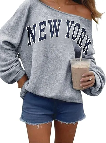 White Comfy Pullover Sweatshirt w/Pockets