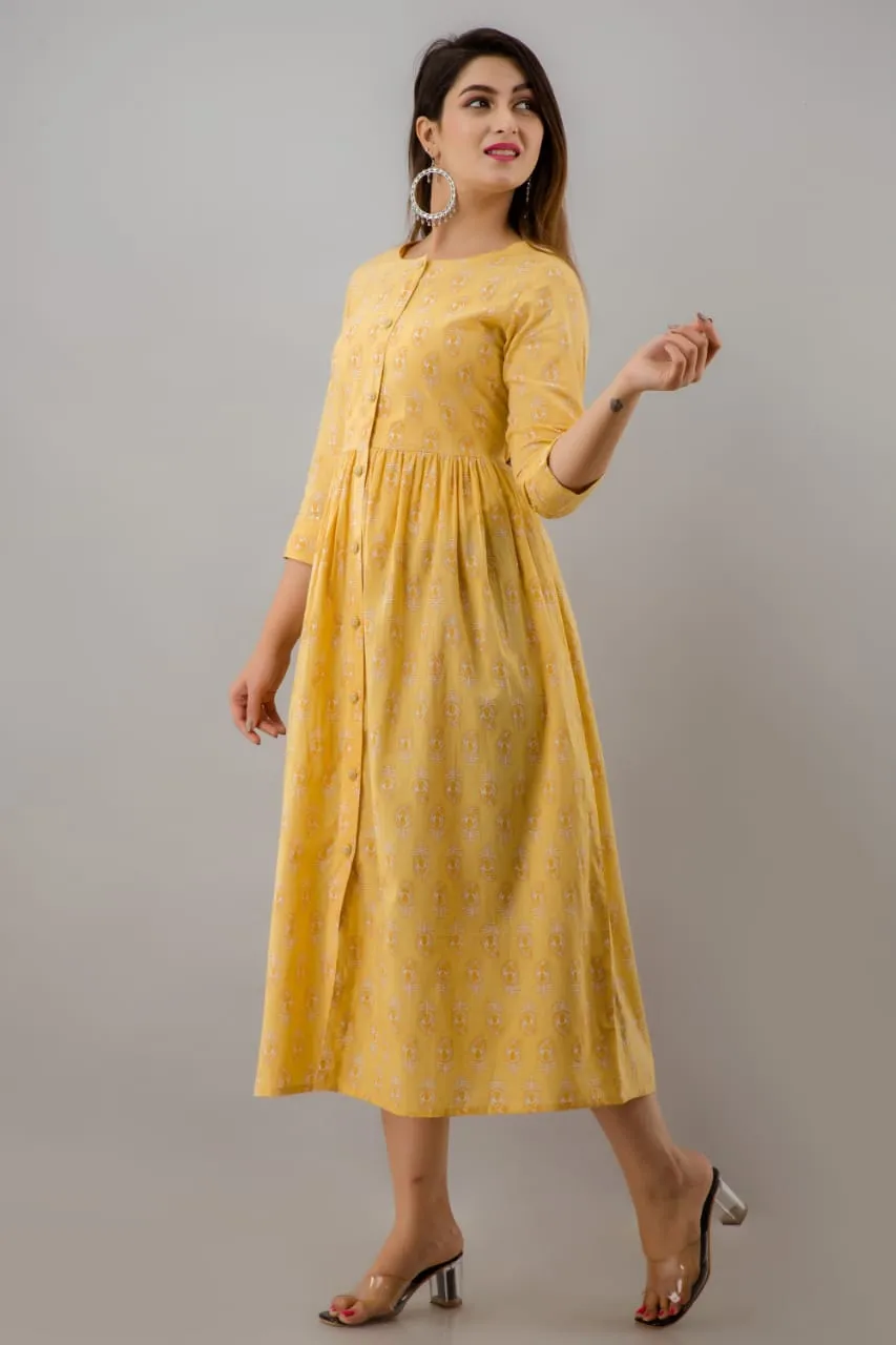 Yellow Summer Dress