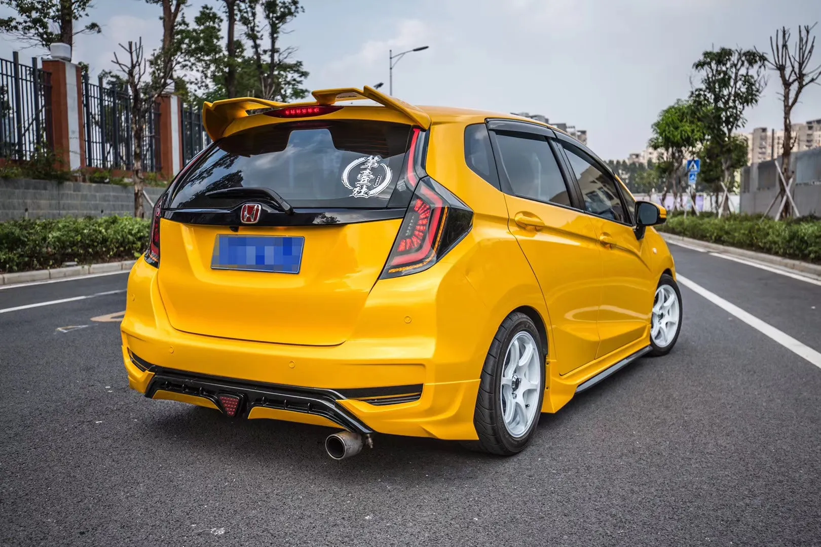 Yofer USA Side Skirts for Honda Fit 3rd Gen GK3 GK4 GK5 GK6 GK7 GH7 GP5 GP6 PP