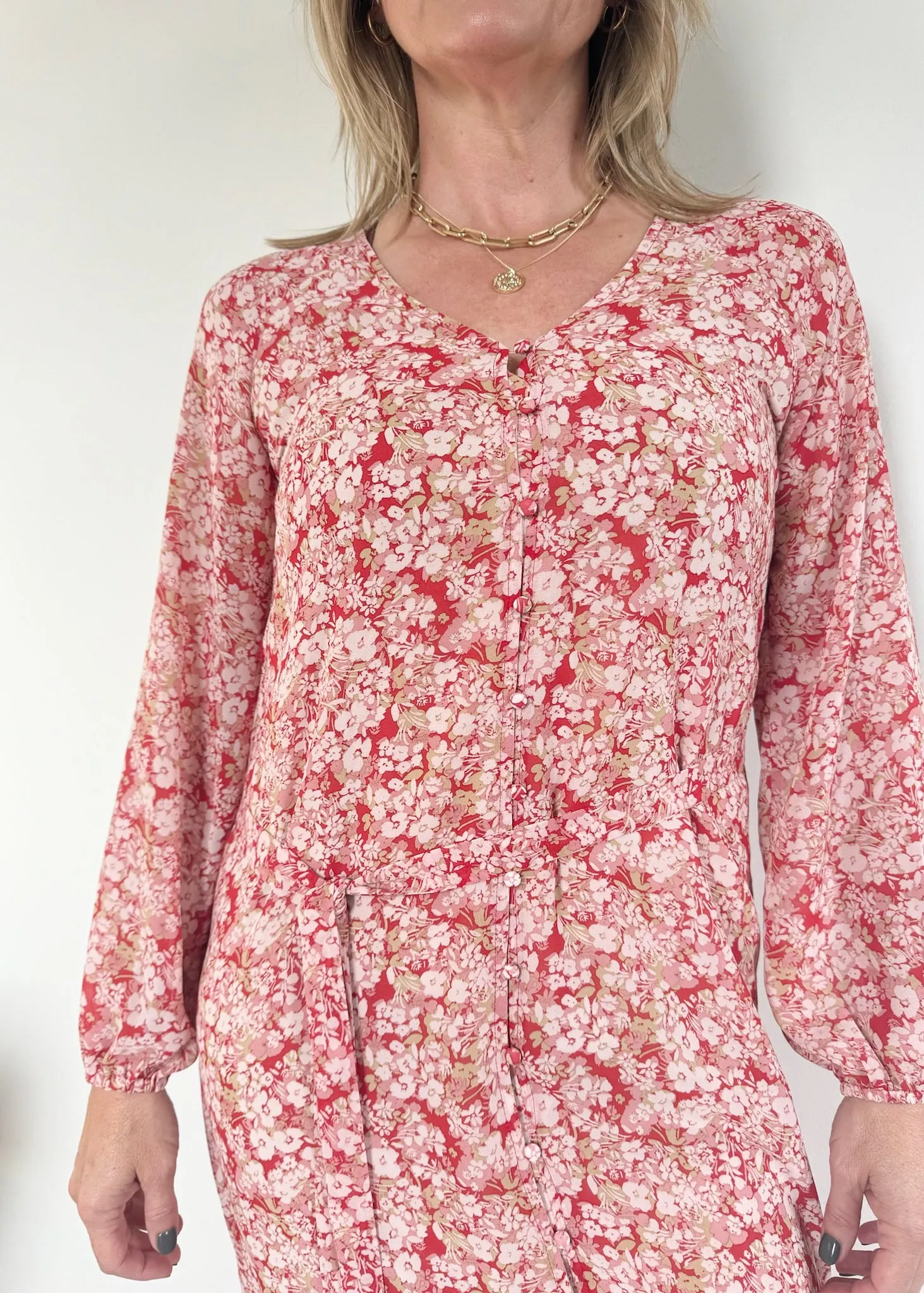 Z Supply Della Floral Print Dress