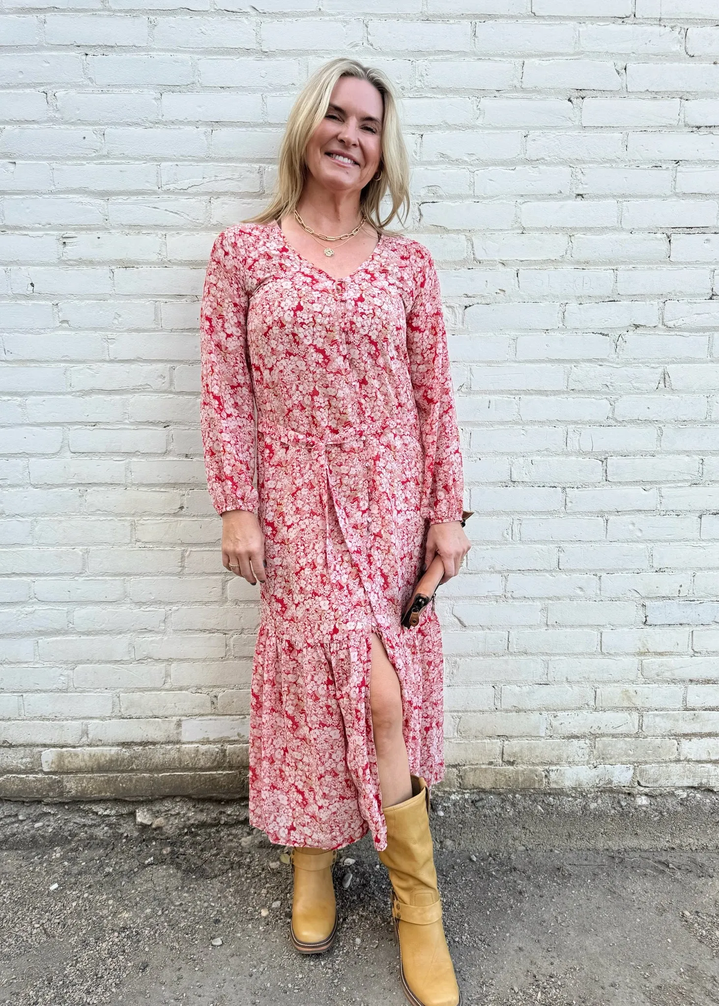 Z Supply Della Floral Print Dress