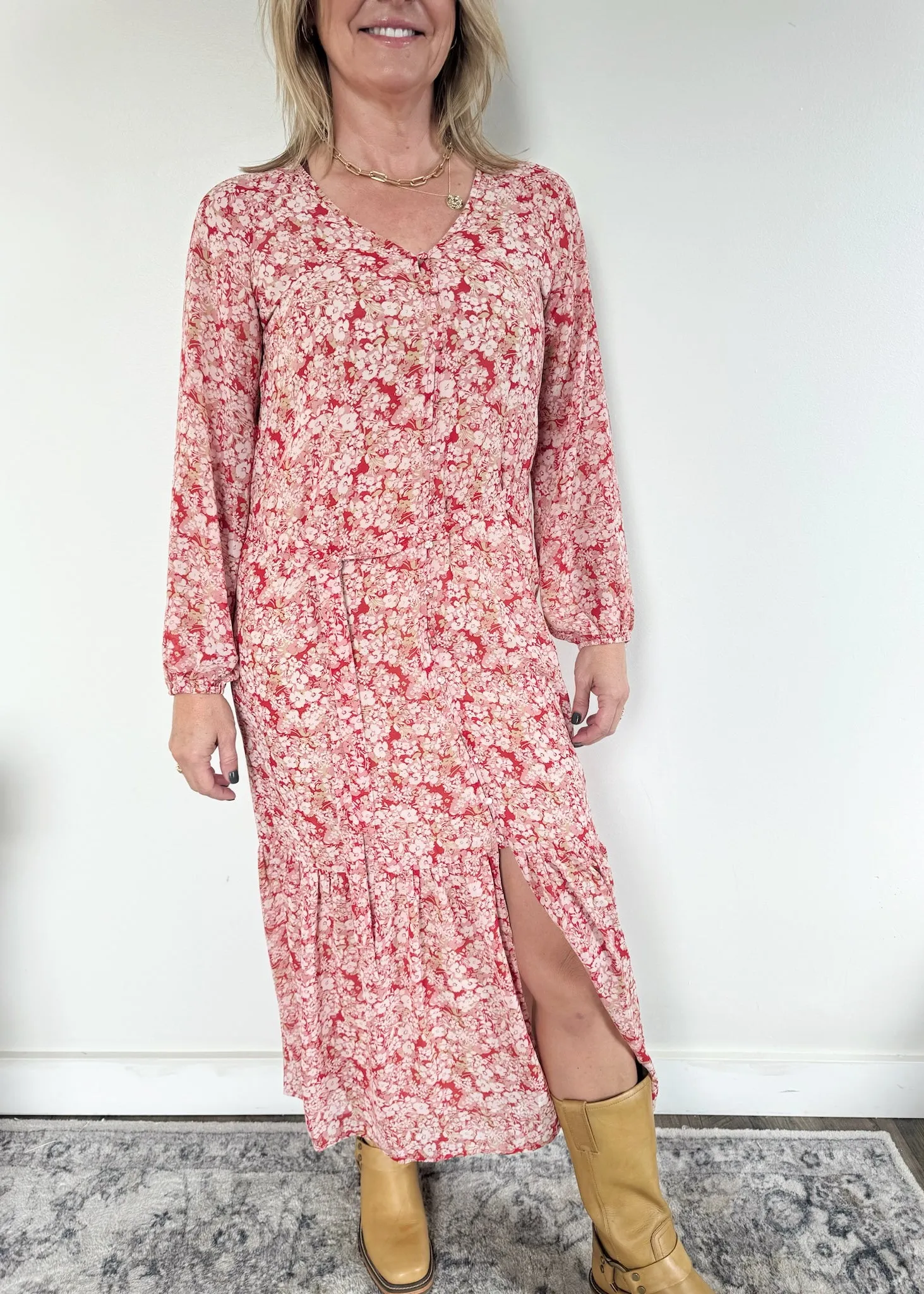Z Supply Della Floral Print Dress