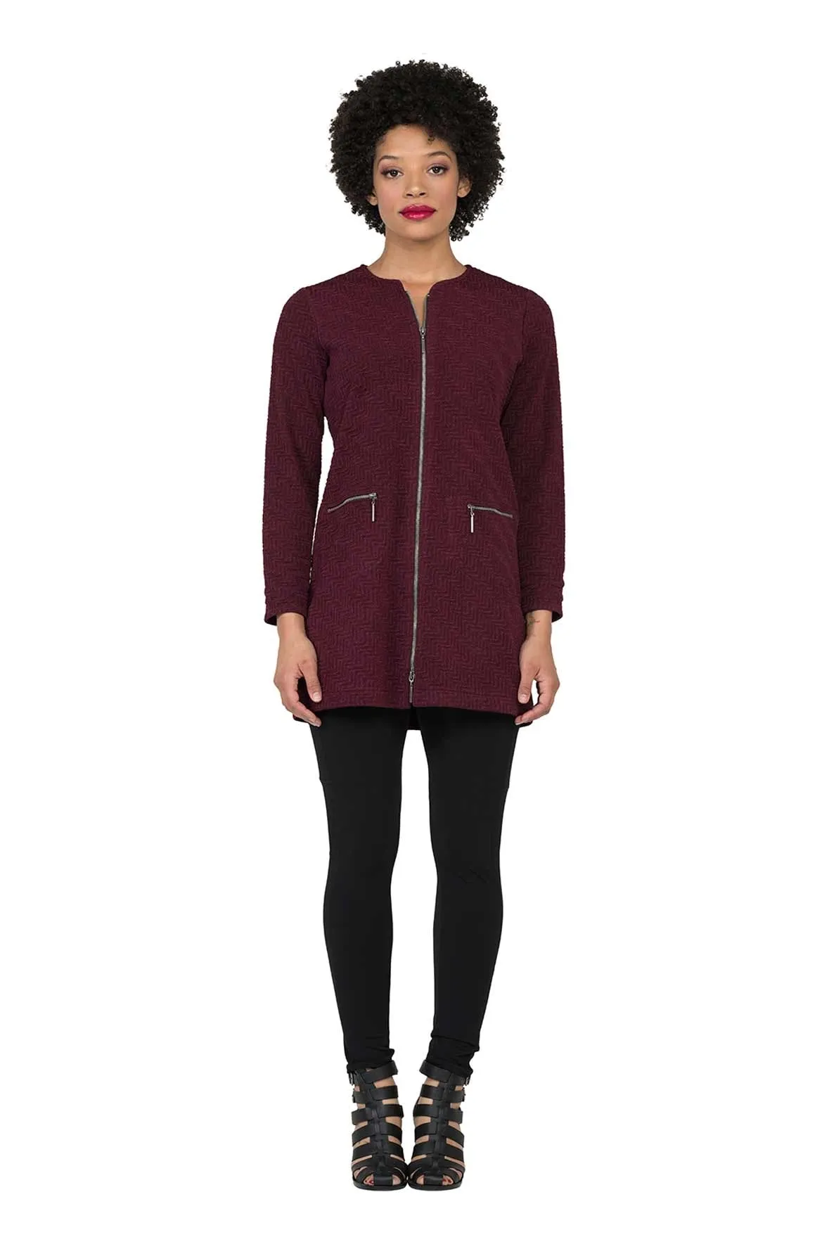 Zip Card Jacket